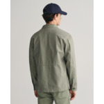 Garment-Dyed Overshirt