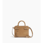 Petit sac à main Emilie en cuir effet croco