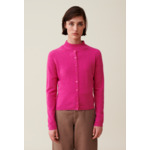 Cardigan laine boutonné broderie CP