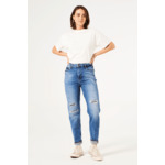 Women Jeans Isabella Mom fit Blue