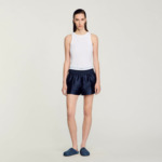 Short 2 en 1 en satin