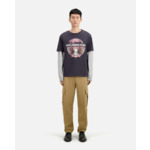 T-Shirt Avec Print Devant Vintage Homme