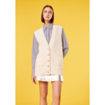 Gilet Ginny-Ecru en Laine