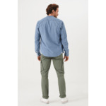 Men Shirt Blue