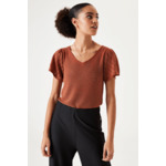 Women Sweater Brown