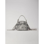 Sac Miss M Nano en sequins argentés