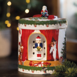 Christmas Toys Paquet-cadeau grand rond, 2021 17x17x22 cm