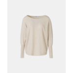 Pull Penseeboat Beige Chiné - 100% cachemir