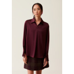 Blouse fluide col ouvert