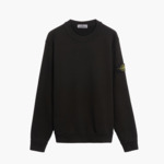 Stone Island Crewneck - Snap Pocket - Black