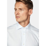 Chemise Rayée En Coton Dobby Regular Fit