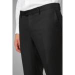 Pantalon En Laine Super 130 Coupe Droite