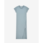 Robe T-Shirt À Fente Athenie