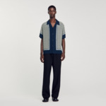 Chemise imprimée à manches courtes