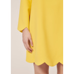 Robe Ruoda-Jaune en Polyester