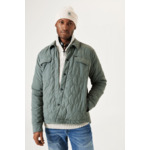 Men Overshirts Green