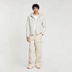 Blouson zippé à capuche