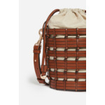 Mini Sac Seau En Cuir En Cuir D'Agneau