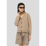 Gilet Gibus-Noisette en Laine Merinos Extrafine