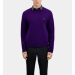 Pull Col Rond Avec Patch Canetille Homme
