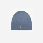 Bonnet en laine uni chambray