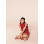 Robe Rella-Rouge en Polyester