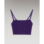 Top Bretelle Metallisé