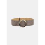 Ceinture Lauren-grise en velours