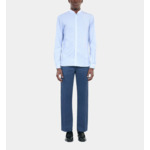 Chemise Formelle À Rayures Blanche Homme