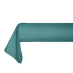 Desforges - Taie d'oreiller en percale de coton vert, Alcove