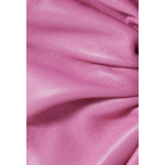 Chouchou cuir bordures surpiquées