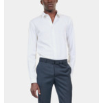 Chemise Formelle À Rayures Blanche Homme