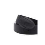 Ceinture en cuir avec boucle Oval D rigide