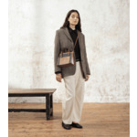 Mini sac cabas Le 125 en cuir grainé