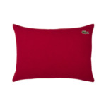 Lacoste - Housse de coussin en coton rouge, L Casual