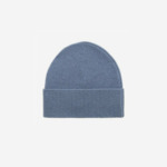 Bonnet en laine uni chambray