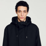 Parka oversize en tissu technique