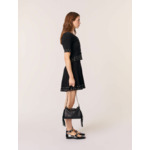 Cardigan court à œillets