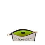 Lancel Tote - Pochette Zippee - NATUREL/NOIR