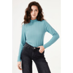 Women T-shirt Blue