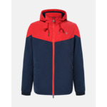 Veste coupe-vent bicolore PLAY bleu marine