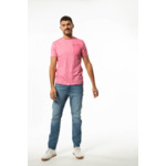 Men T-shirt Pink