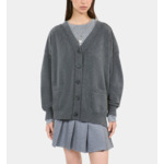 Cardigan En Cachemire Gris Femme