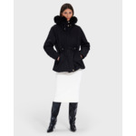 Parka Pekin Noir en Coton