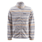 Granite Mountain Printed Fleece Jacket Blanc