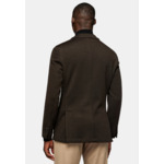 Veste Structurée en Laine Jersey