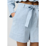 Short jean ceinturé