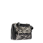 Ninon De Lancel - Sac Rabat M - Noir/Blanc