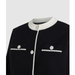 BW FANCY BUTTON KNIT CARDIGAN