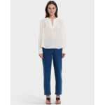Blouse Bangkok Ecru en Soie